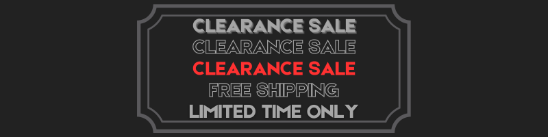 CLEARANCE SALE