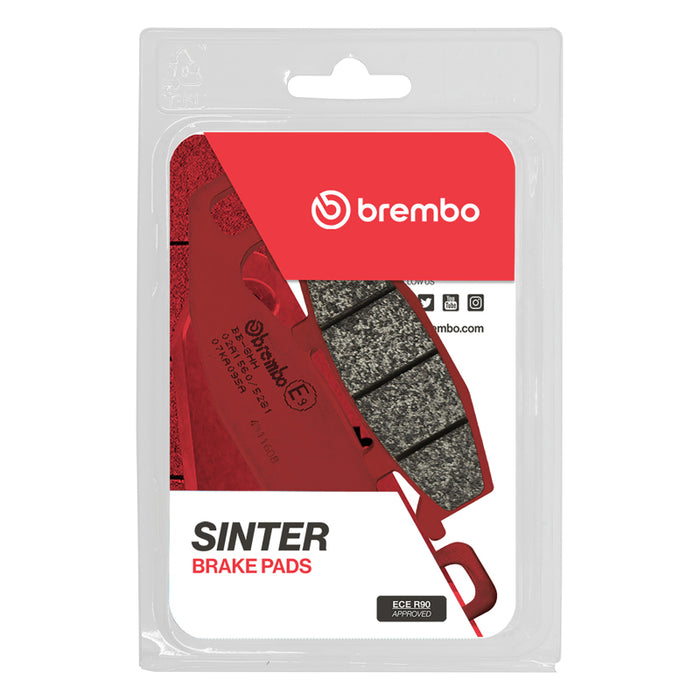 Brembo OE 02-02 Hyosung GT Comet 250cc Sinter Brake Pad - Front