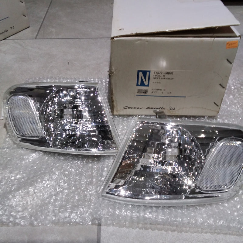 SALE - Corner Lamp (clear) Toyota Corolla 2003