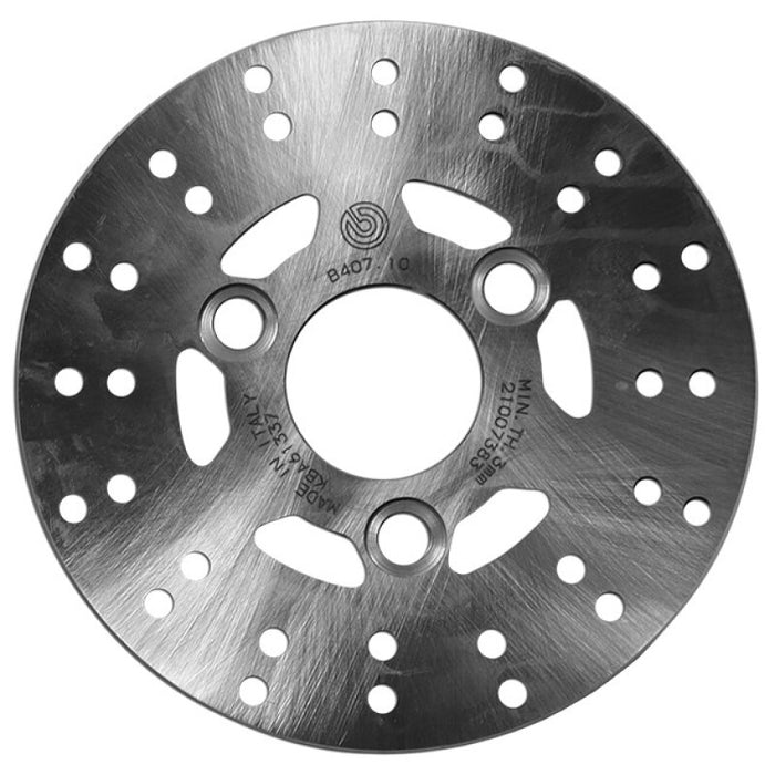 Brembo OE 07-11 Adly Fox 50CC/ 03-08 Peugeot Ludix Snake 50CC 155x3.5mm Brake Disc - Front Fixed