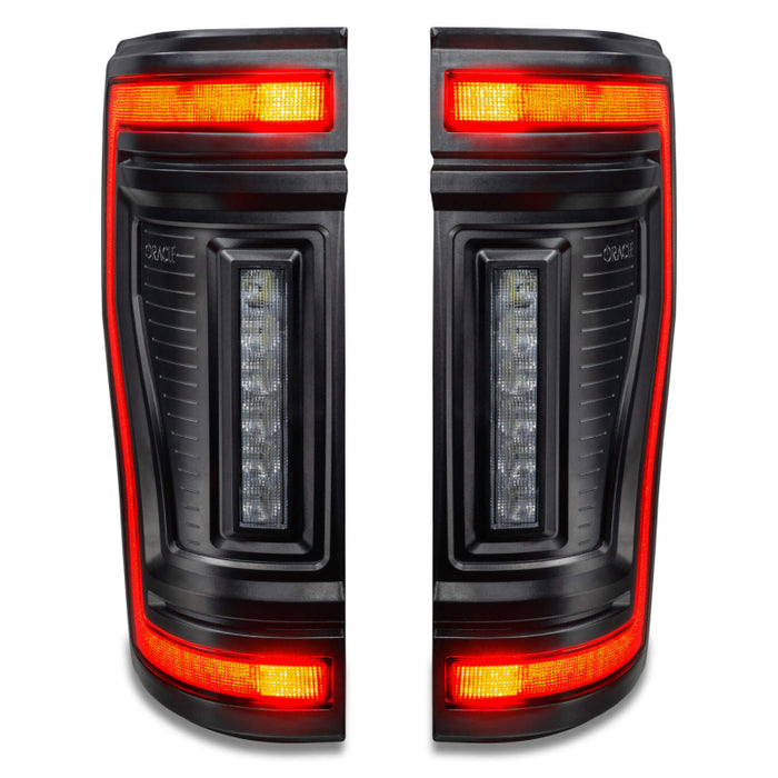 Oracle Lighting 17-22 Ford F-250/350 (Black Series) Flush Mount LED Tail Lights SEE WARRANTY