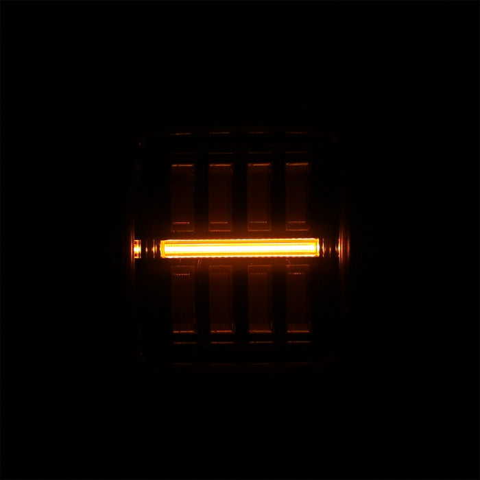 AlphaRex 18-23 Jeep Wrangler JL NOVA Prismatic LED Taillights Black-Red