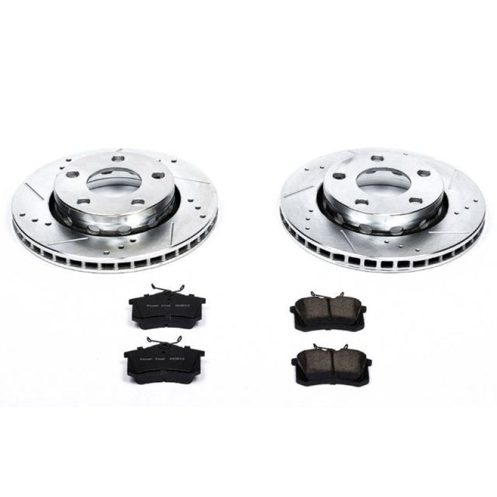 Power Stop 00-02 Audi S4 Rear Z23 Evolution Sport Brake Kit