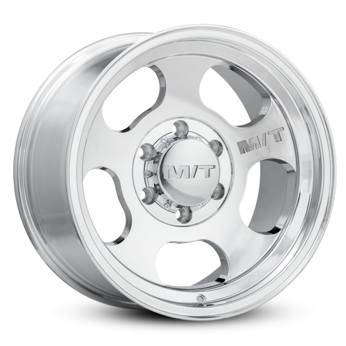 Mickey Thompson Canyon Polished Wheel - 17X9 6X5.5 BP 5in BS 0 Offset 108.1mm Bore