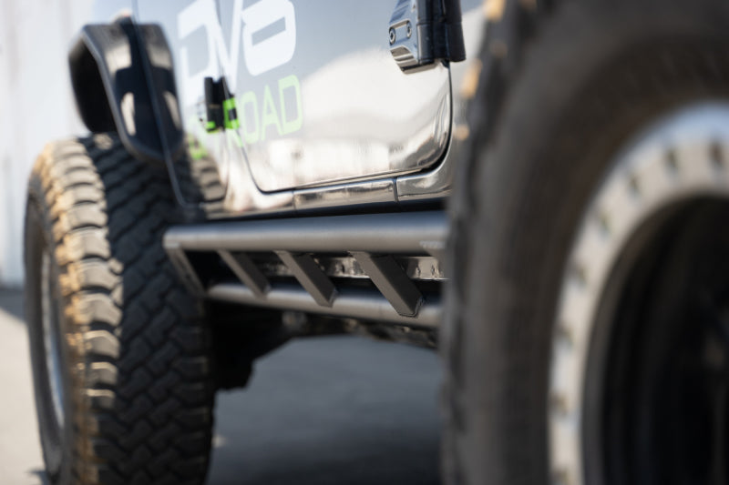 DV8 Offroad 18-23 Jeep Wrangler JL 4 Door FS-15 Series Rock Sliders