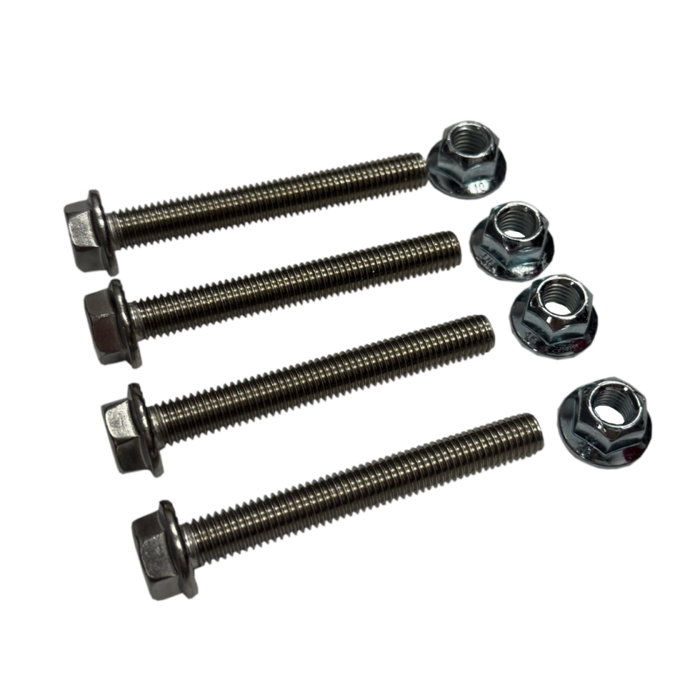 Kooks Locking Ball and Socket Bolt Kit (2 Bolts/2 Nuts/Locking Hardware)