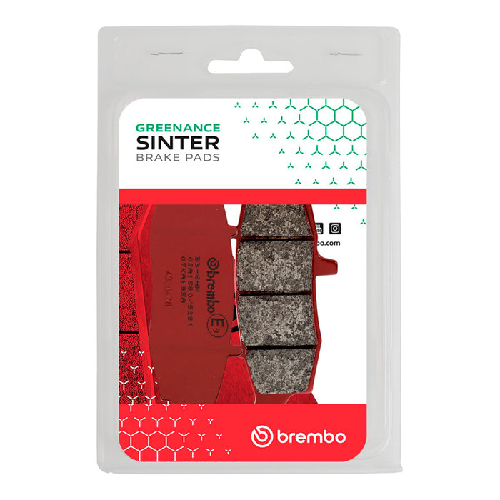 Brembo OE 11-11 Kawasaki Ninja R Left 400cc Sinter Brake Pad - Front