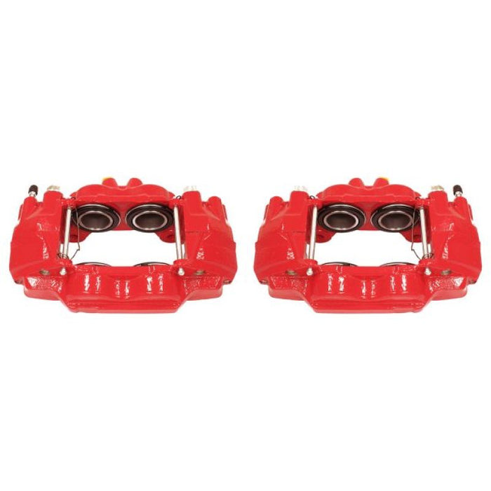 Power Stop 03-09 Toyota 4Runner Front Red Calipers w/o Brackets - Pair