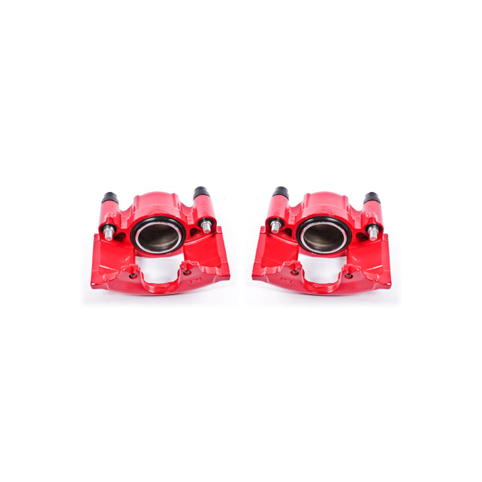 Power Stop 90-93 Cadillac Commercial Chassis Front Red Calipers w/o Brackets - Pair