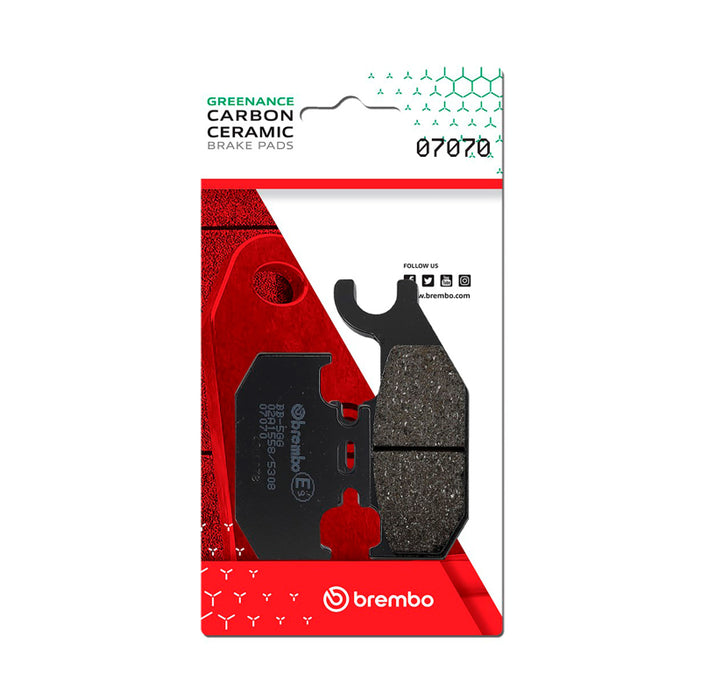 Brembo OE Suzuki Sixteen/Suzuki Uh/Suzuki Ux Carbon Ceramic Brake Pad - Rear