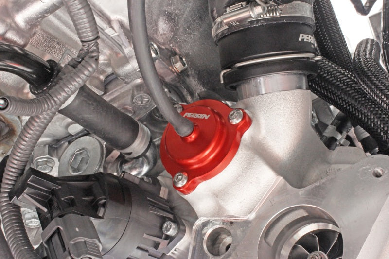 PERRIN 22-25 Subaru WRX / 20-25 LGT & OBXT / 19-25 Ascent Diverter Valve - Red