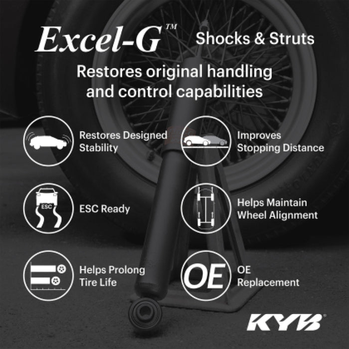 KYB 22-24 Mitsubishi Outlander / 23-24 Outlander PHEV / 2021+ Nissan Rogue Excel-G Shock - Rear