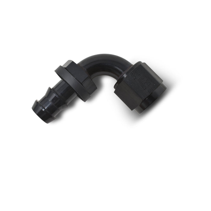 Russell Performance -6 AN Twist-Lok 90 Degree Hose End (Black)