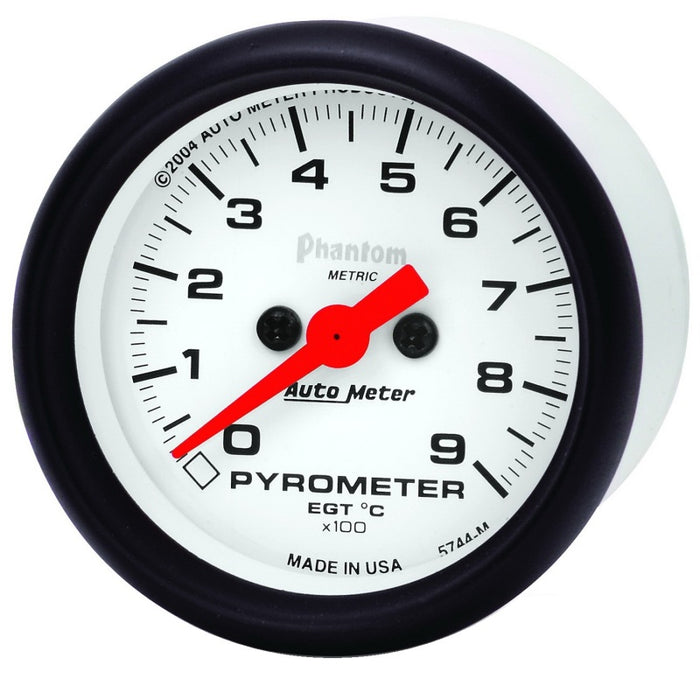 Autometer Phantom FSE 52mm 0-900 Deg C Electronic Gauge Kit