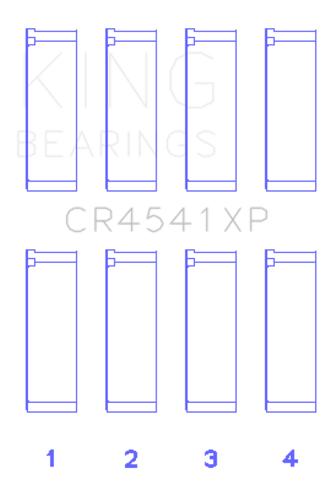 King Honda F23 Performance Rod Bearing Set - Size STD