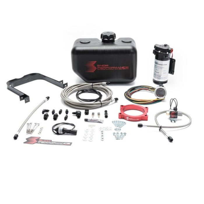 Snow Performance 16-17 Camaro Stg 2 Boost Cooler F/I Water Injection Kit (SS Braided Line & 4AN)