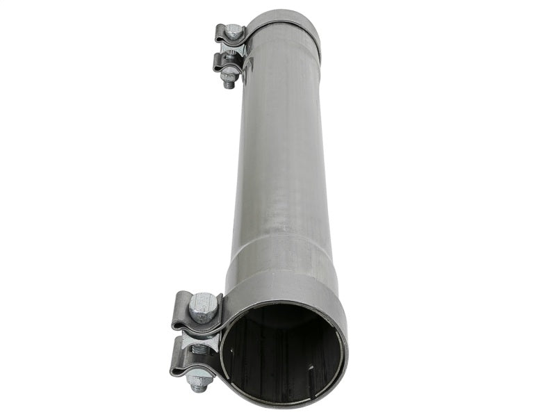 aFe MACH Force-Xp 409 SS Muffler Pipe 2.5in. Inlet/Outlet / 14in. Body / 20in. Length