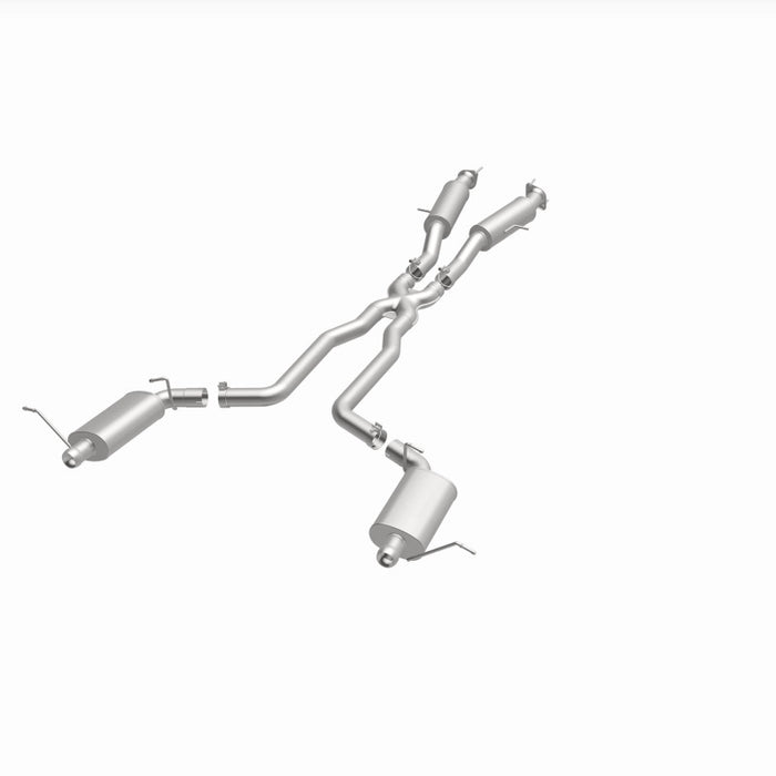 MagnaFlow 12 Jeep Grand Cherokee V8 6.4L Dual Split Rear Exit Stainless Cat Back Performance Exhaust