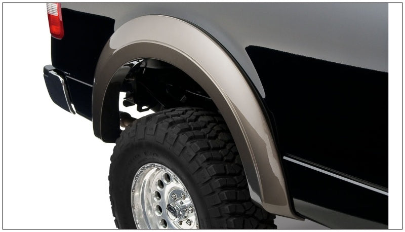 Bushwacker 04-08 Ford F-150 Styleside Extend-A-Fender Style Flares 2pc 66.0/78.0/96.0in Bed - Black