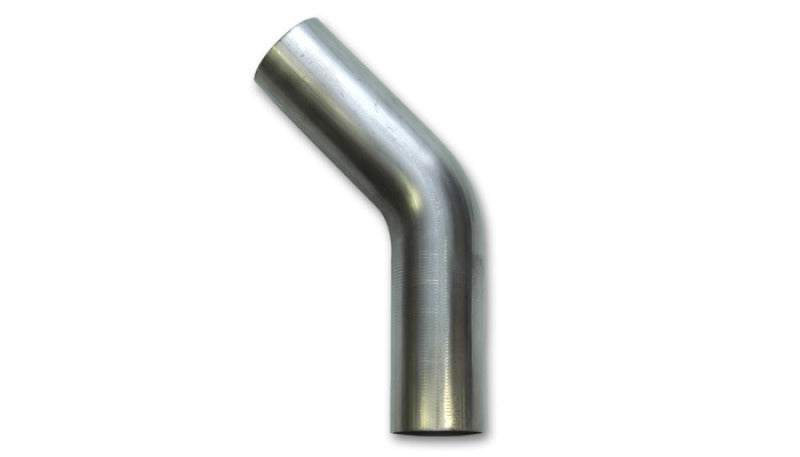 Vibrant 2.125in OD T304 SS 45 Deg Mandrel Bend (3.125in Centerline Radius)