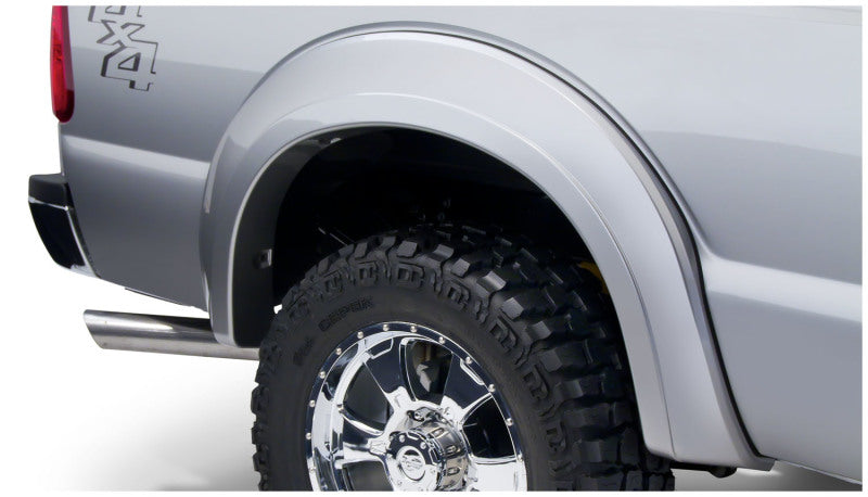 Bushwacker 11-16 Ford F-350 Super Duty Styleside Extend-A-Fender Style Flares 4pc - Black