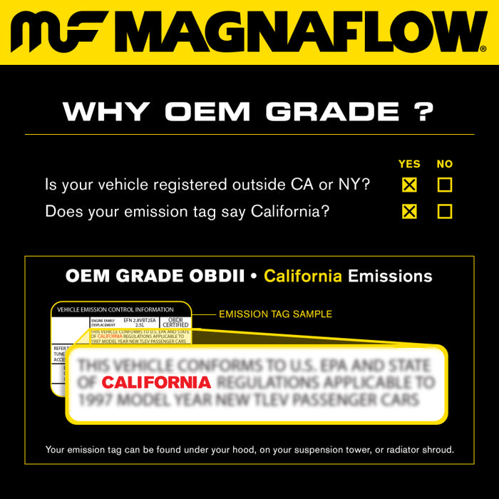 Magnaflow Conv DF 2011-2014 F-150 V6 3.5L OEM Underbody