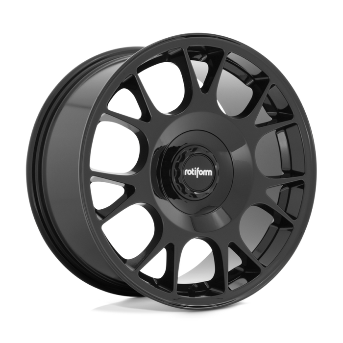 Rotiform R187 TUF-R Wheel 18x8.5 5x112/5x114.3 45 Offset - Gloss Black