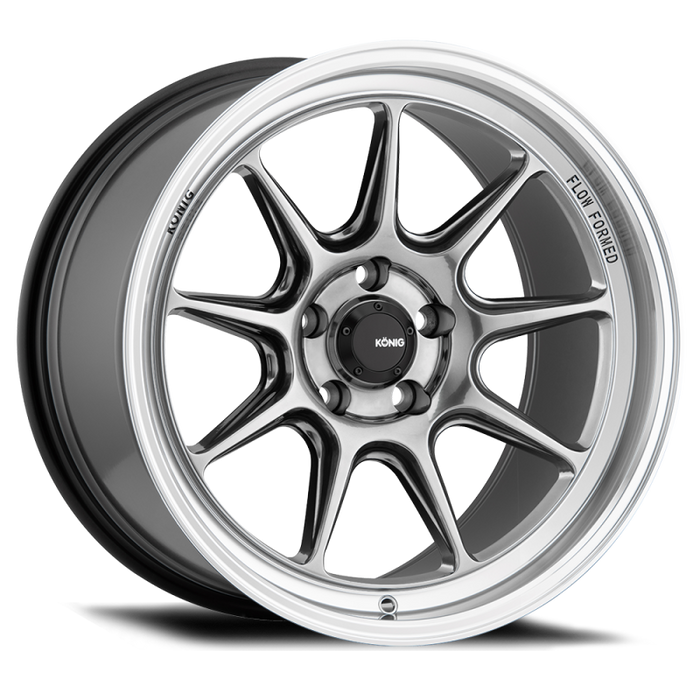 Konig Countergram 15x8 4x100 ET25 Hyper Chrome / Machined Lip