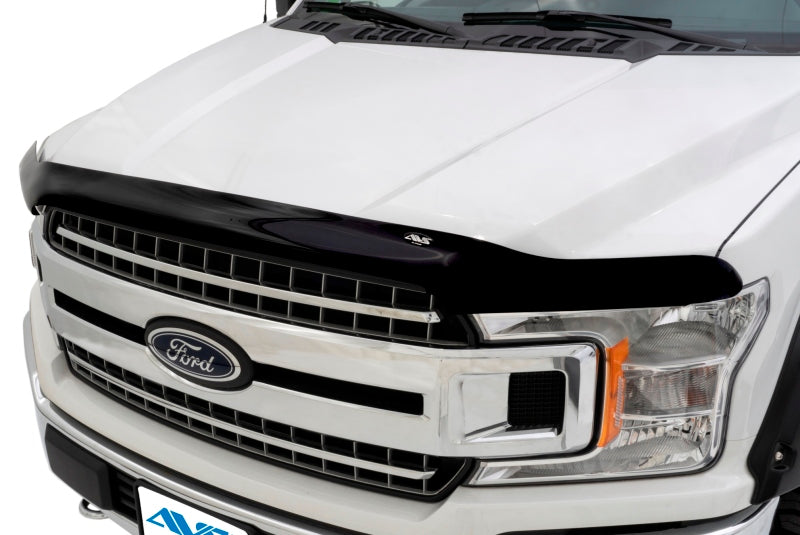 AVS 82-86 Ford Bronco High Profile Bugflector II Hood Shield - Smoke