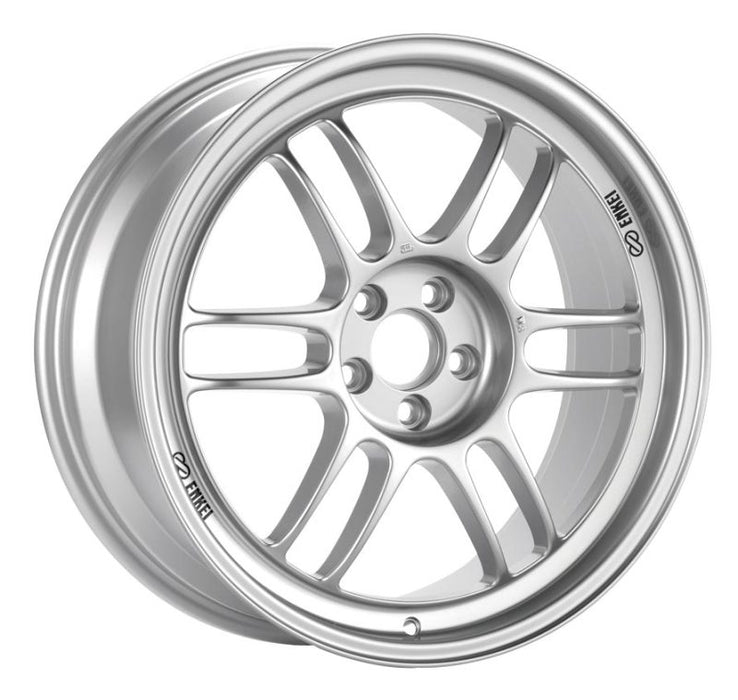 Enkei RPF1 18x9.5 5x114.3 38mm Offset 73mm Bore Silver Wheel 350z/G35