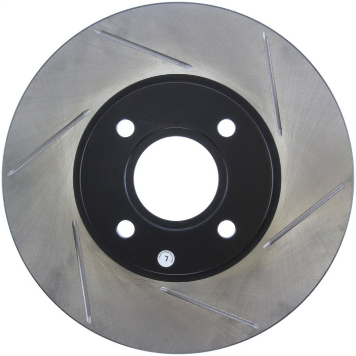 StopTech 2014 Ford Fiesta Left Front Disc Slotted Brake Rotor