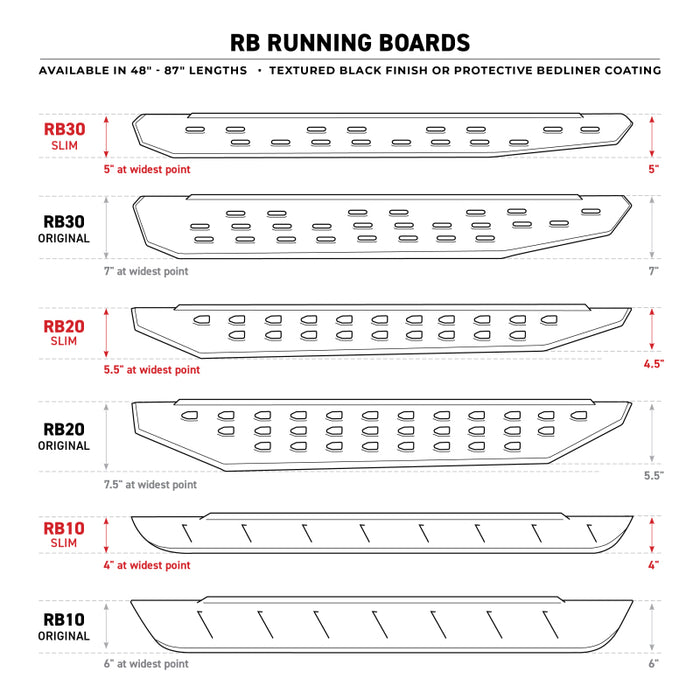 Go Rhino 20-20 Jeep Gladiator JT Brackets for RB Running Boards