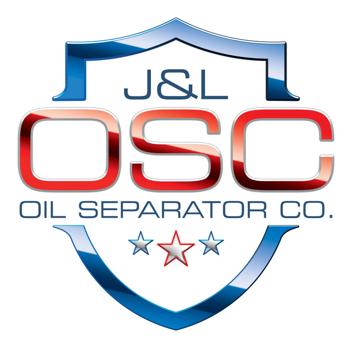 J&amp;L 20-25 Chevy Silverado/GMC Sierra 2500/3500 6.6L Drivers Side Oil Separator 3.0 - Clear Anodi