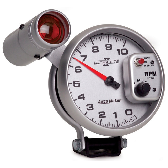 Autometer Ultra-Lite II 5 Inch 10000 RPM Tach w/ Shift Light