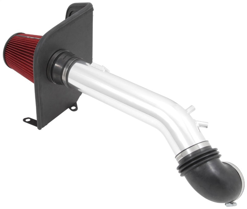 Spectre 14-15 GM Silverado/Sierra V8-5.3L F/I Air Intake Kit - Polished w/Red Filter