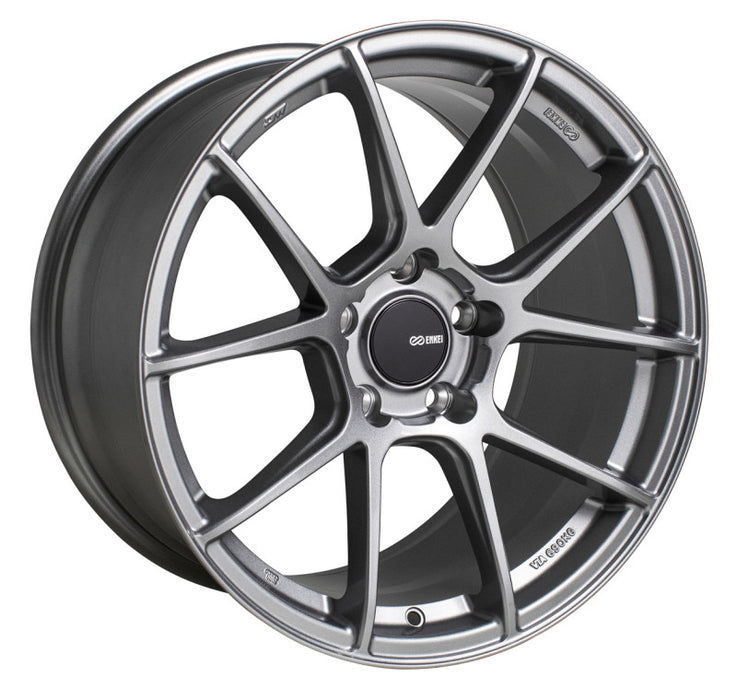 Enkei TS-V 18x8 5x112 45mm Offset 72.6mm Bore Storm Grey Wheel