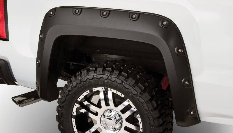 Bushwacker 06-14 Nissan Frontier Styleside Boss Pocket Style Flares 4pc 58.6in Bed - Black