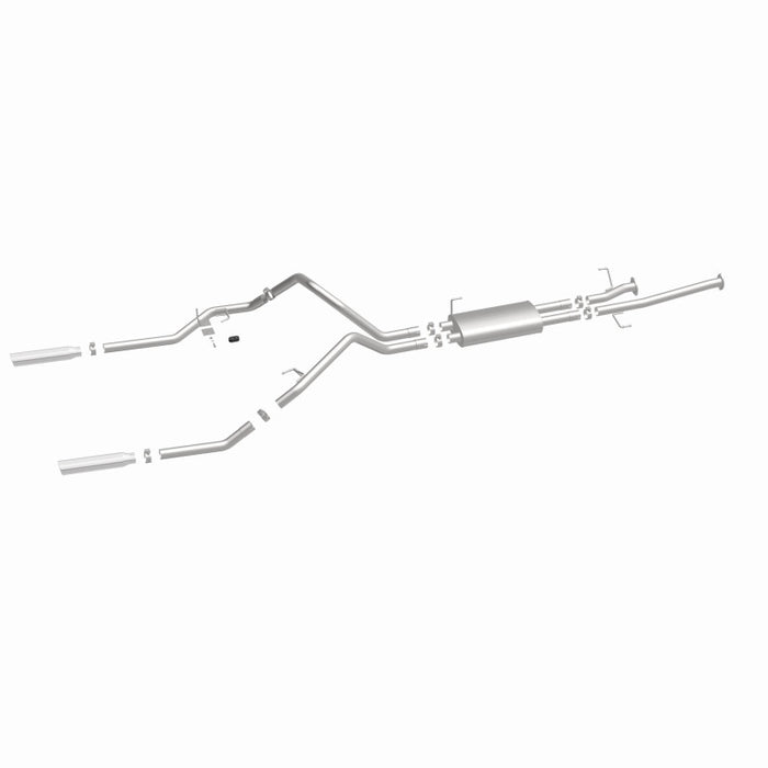 MagnaFlow 14 Toyota Tundra V8 4.6L/5.7L Stainless Cat Back Exhaust Dual Split Rear Exit