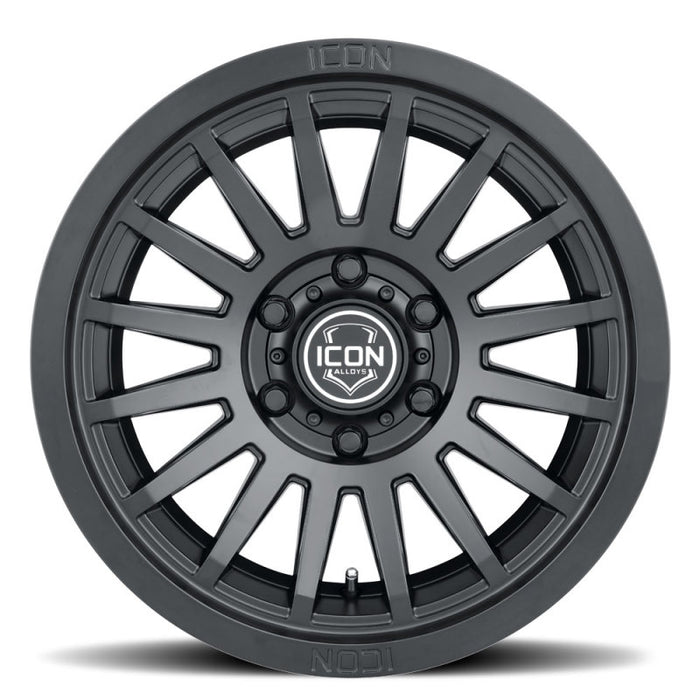 ICON Recon SLX 17x8.5 5x4.5 0mm Offset 4.75in BS 71.5mm Bore Satin Black Wheel