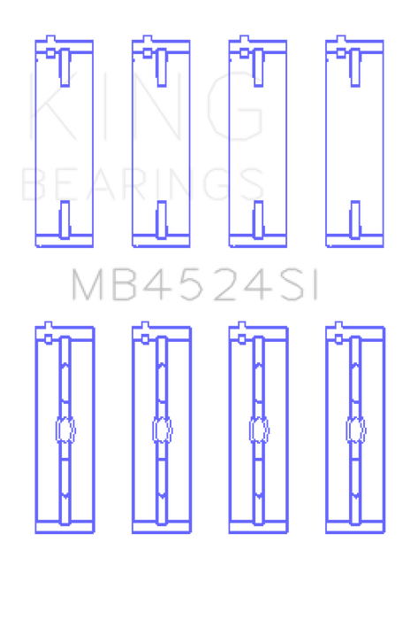 King Nissan VR38DETT/VQ35HR/VQ37HR Main Bearing Set