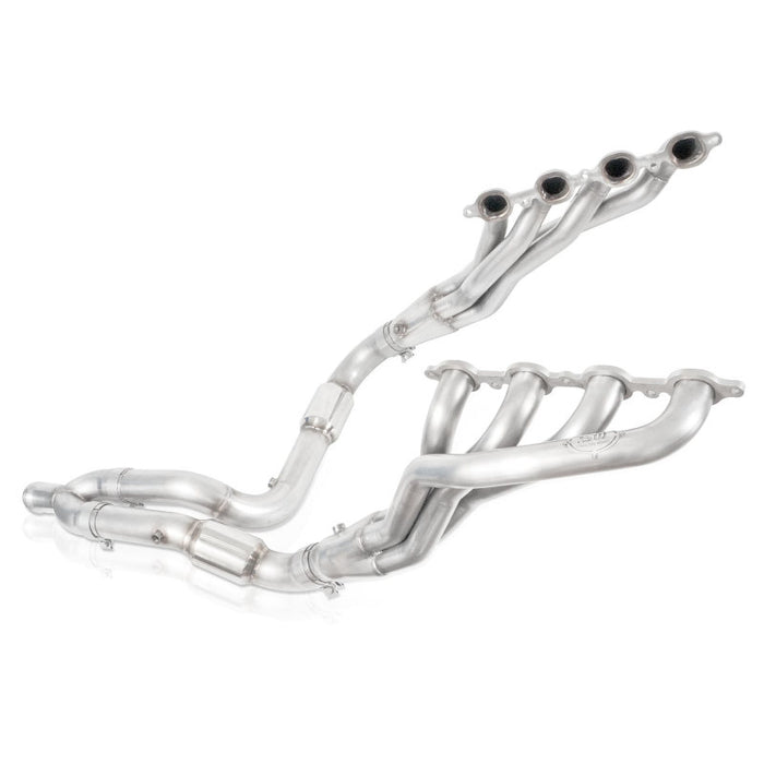 Stainless Works 2007-13 Chevy Silverado/GMC Sierra Headers 1-7/8in Primaries High-Flow Cats Y-Pipe