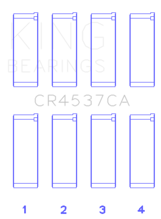 King Mini Cooper S/Cooper S Conv/Works W10B16A Rod Bearing Set - Size STD