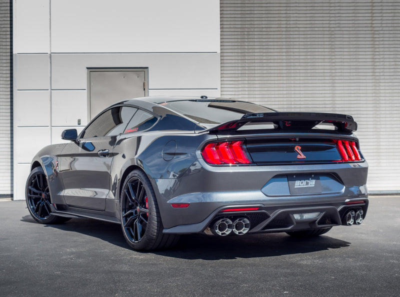 Borla 2020 Ford GT500 5.2L AT 3in ATAK CatBack Exhaust w/ Carbon Fiber Tips