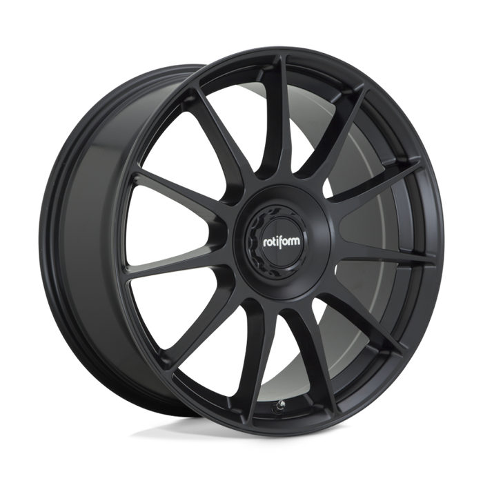 Rotiform R168 DTM Wheel 20x8.5 5x108/5x114.3 35 Offset - Satin Black