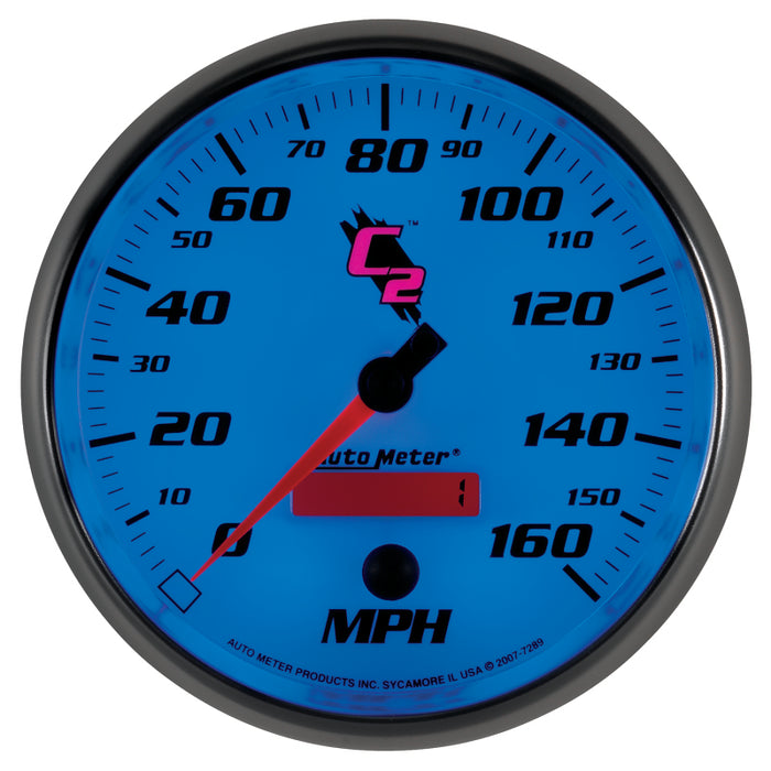 Autometer C2 5 inch 160MPH In-Dash Electronic Programmable Speedometer