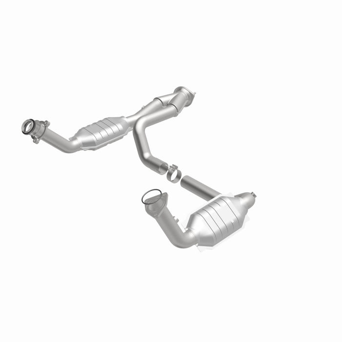 MagnaFlow Conv DF 02-06 Cadillac Escalade / 02-06 Chevy Avalanche 5.3L Dual Conv Y-Pipe Assembly 2WD