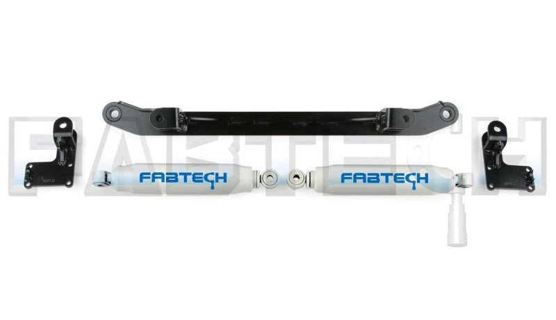 Fabtech 99-03 Ford F250/350/Excursion 2WD Dual Performance Steering Stabilizer Kit