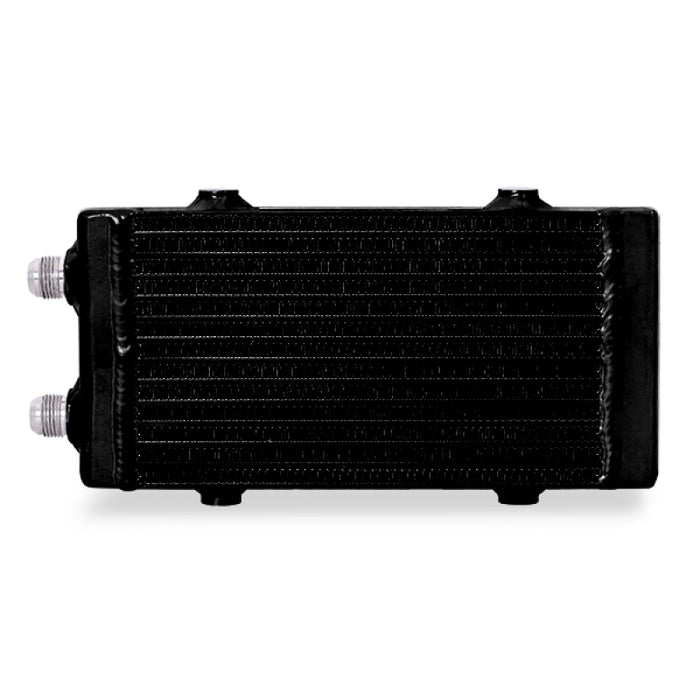 Mishimoto Universal Small Bar and Plate Dual Pass Black Oil Cooler